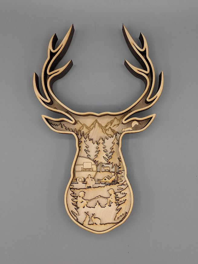 Layered Deer