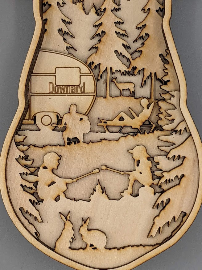 Layered Deer