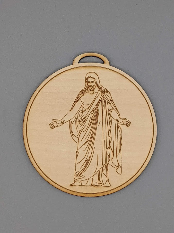 Christus & Moroni Ornaments