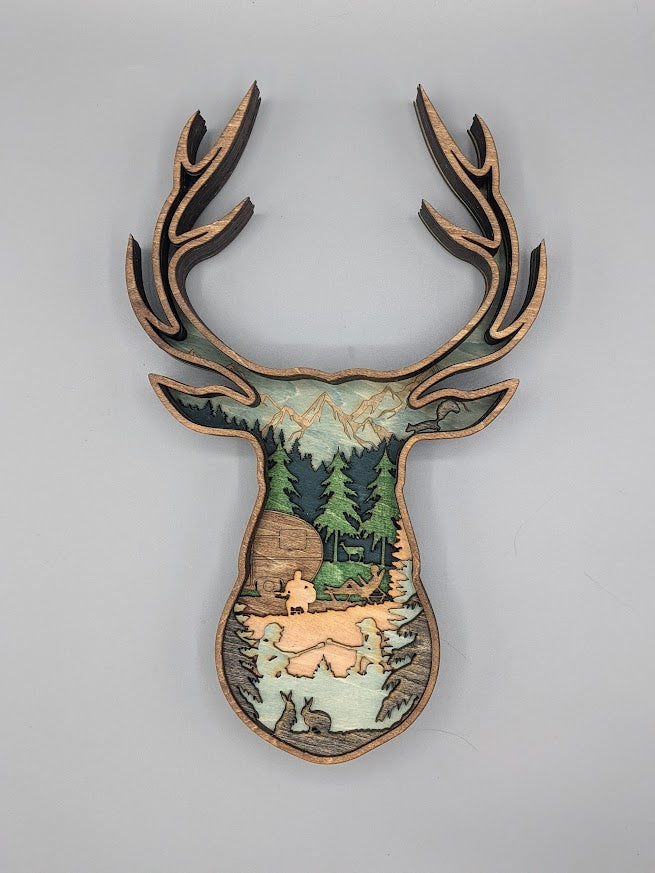Layered Deer