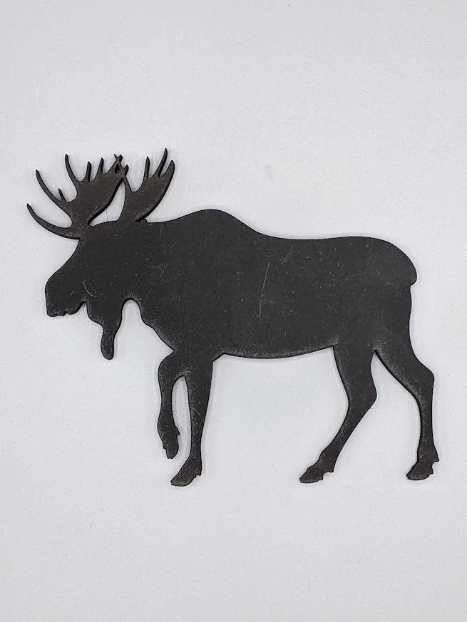 Forest Scene w/ Silhouette Animals