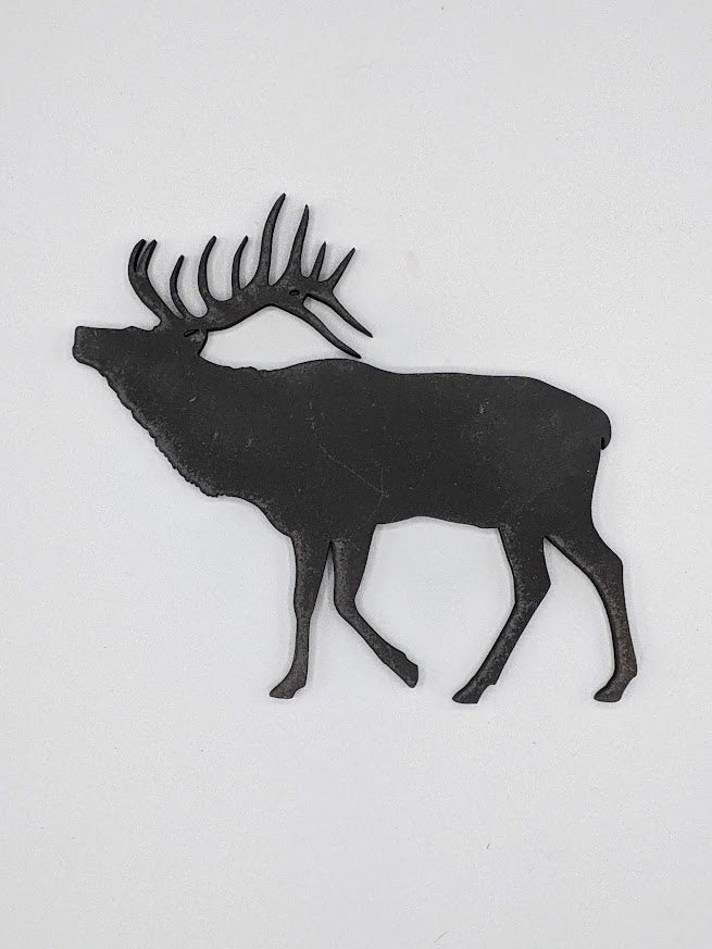 Forest Scene w/ Silhouette Animals