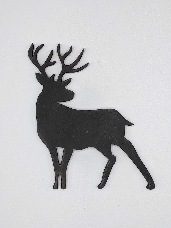 Forest Scene w/ Silhouette Animals