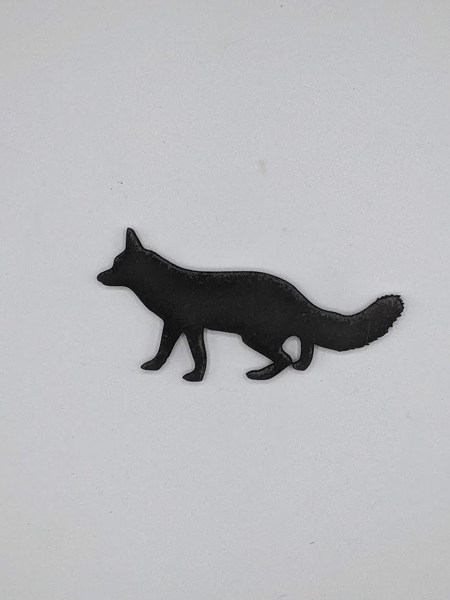 Forest Scene w/ Silhouette Animals