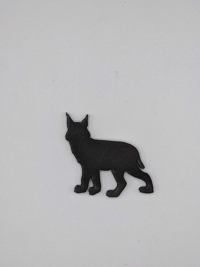 Forest Scene w/ Silhouette Animals