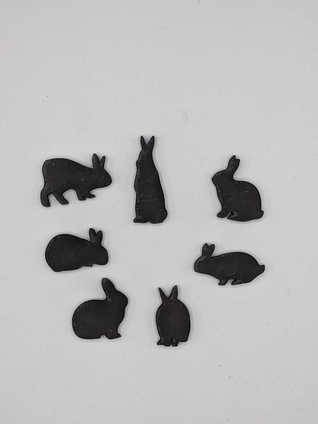 Forest Scene w/ Silhouette Animals