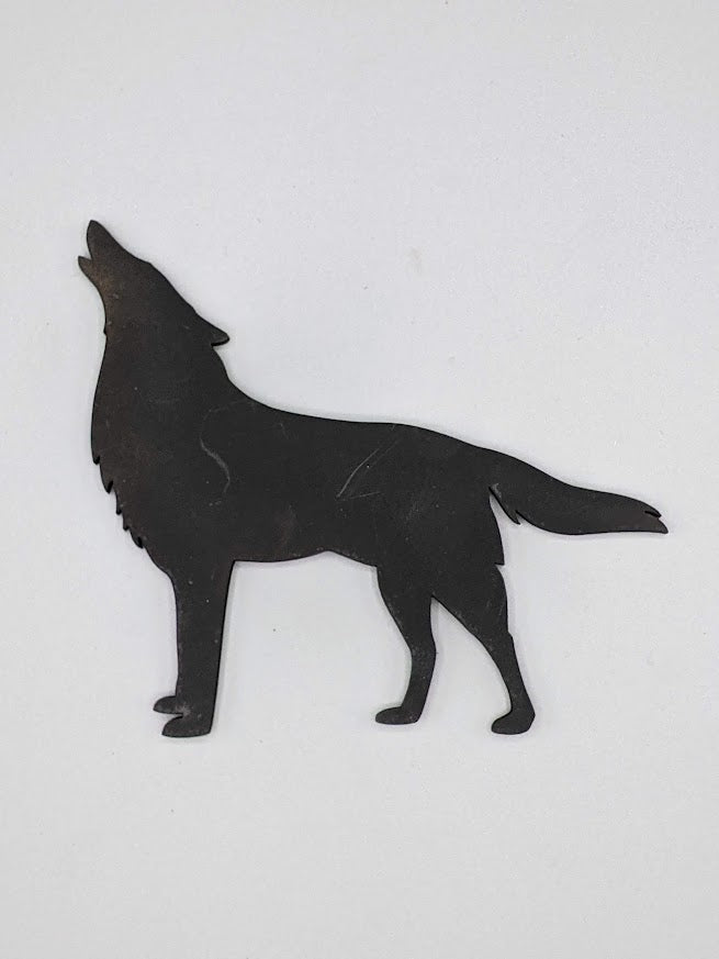 Forest Scene w/ Silhouette Animals