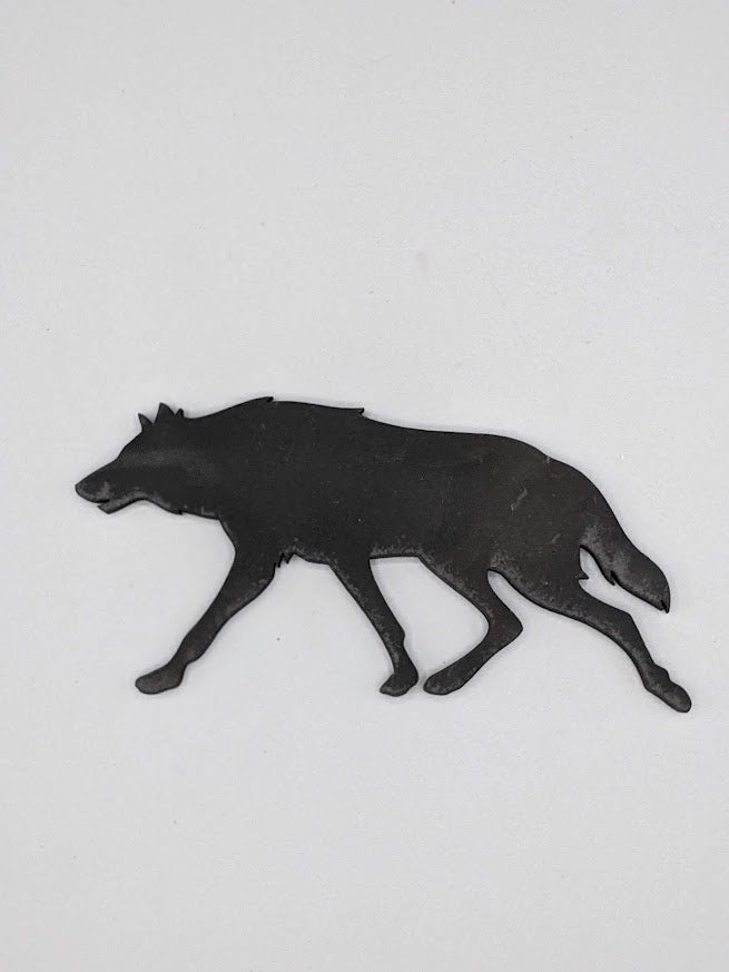 Forest Scene w/ Silhouette Animals