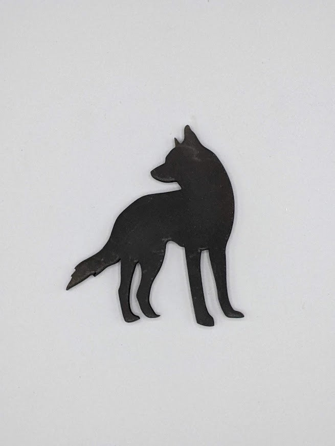 Forest Scene w/ Silhouette Animals