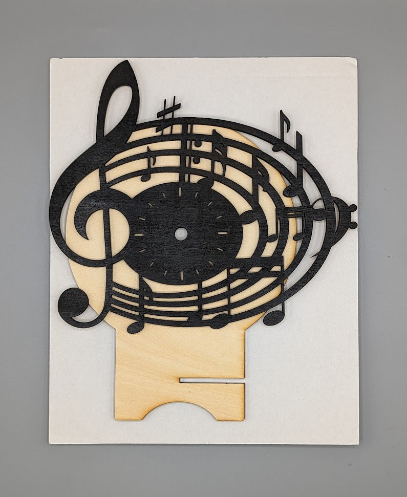 Music Notes Clock