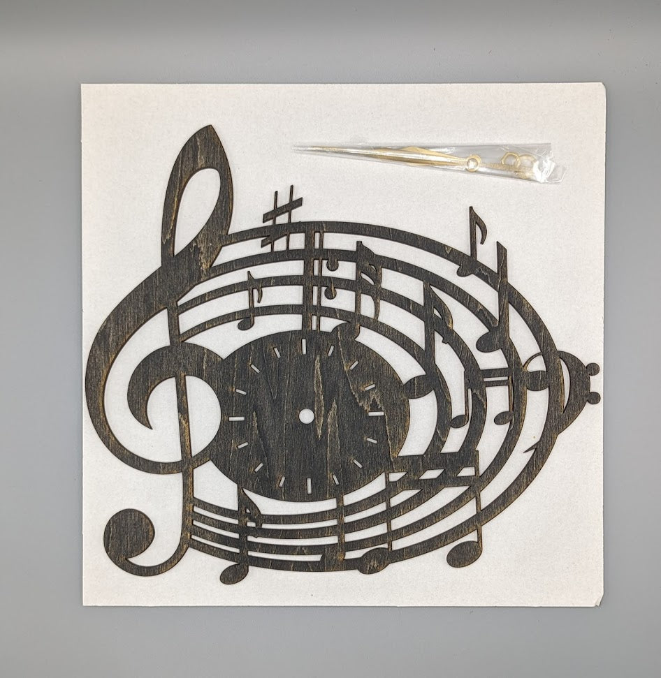 Music Notes Clock