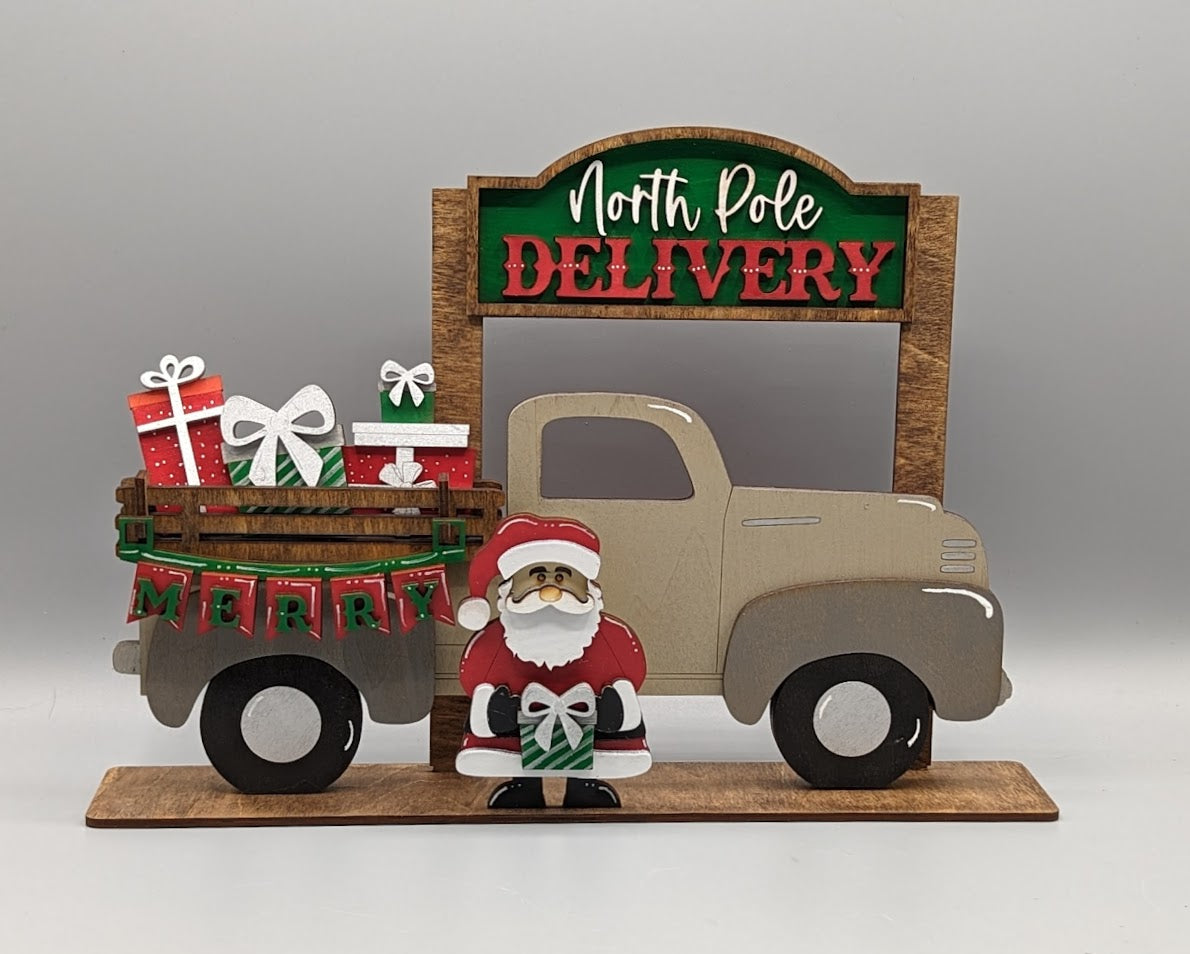 31-North Pole Delivery add on for Truck/Crate