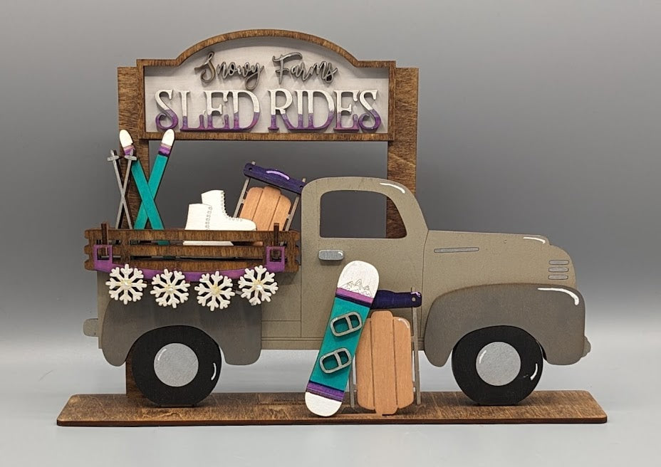 34-Winter Sports add on for Truck/Crate