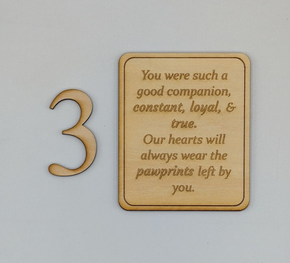 Pet Memorial Frame