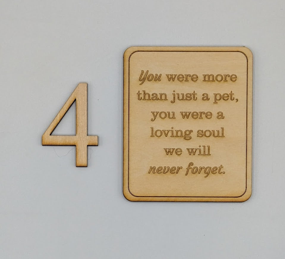 Pet Memorial Frame