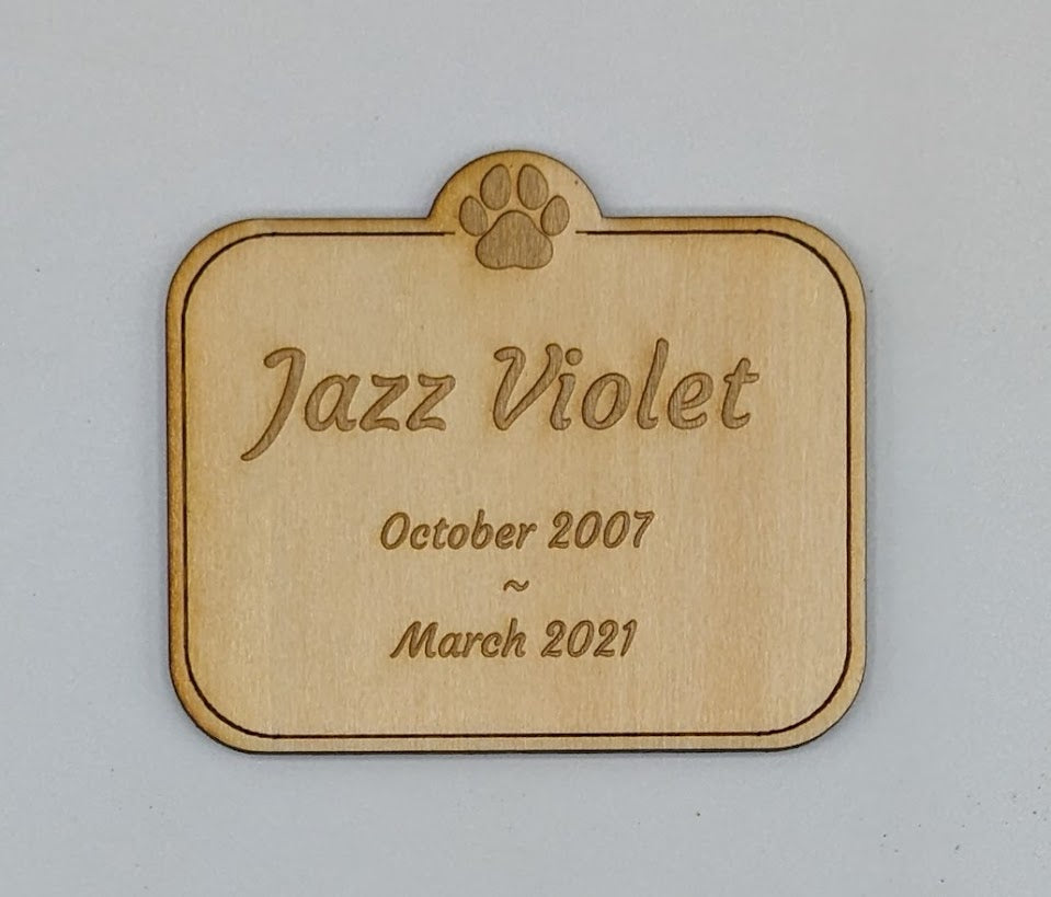 Pet Memorial Frame