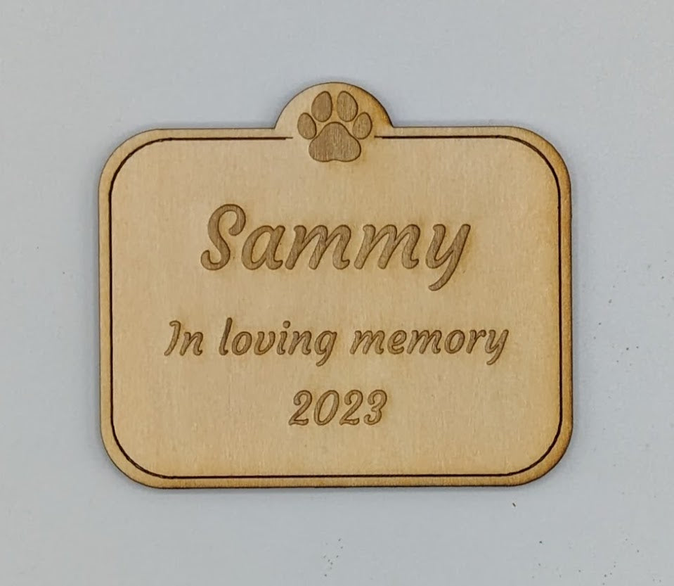 Pet Memorial Frame