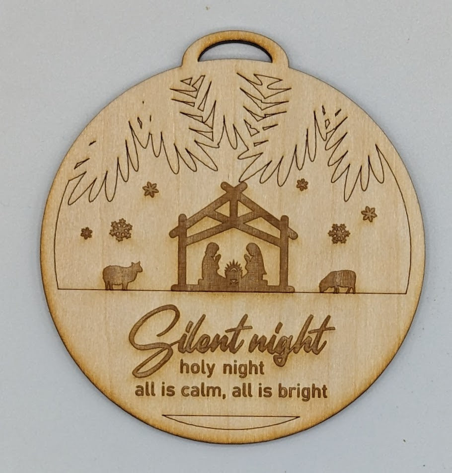 Silent Night Ornaments