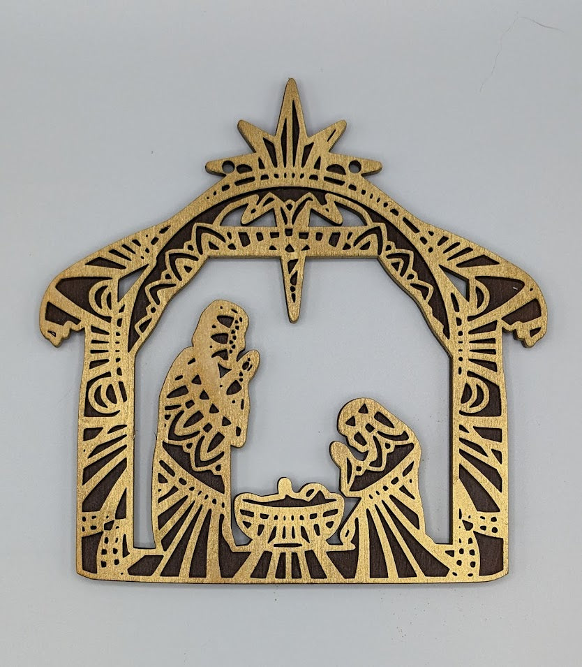 Lace Nativity