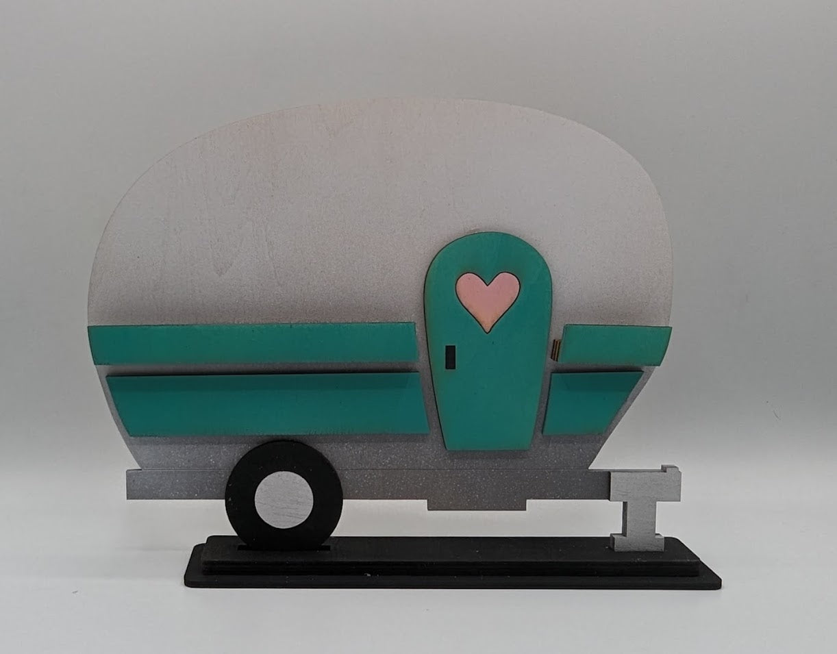 Campers for Interchangeable Display Items