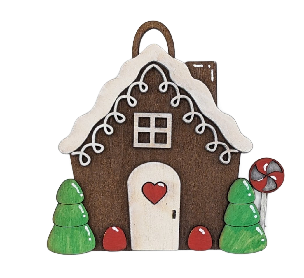 Gingerbread House Layered