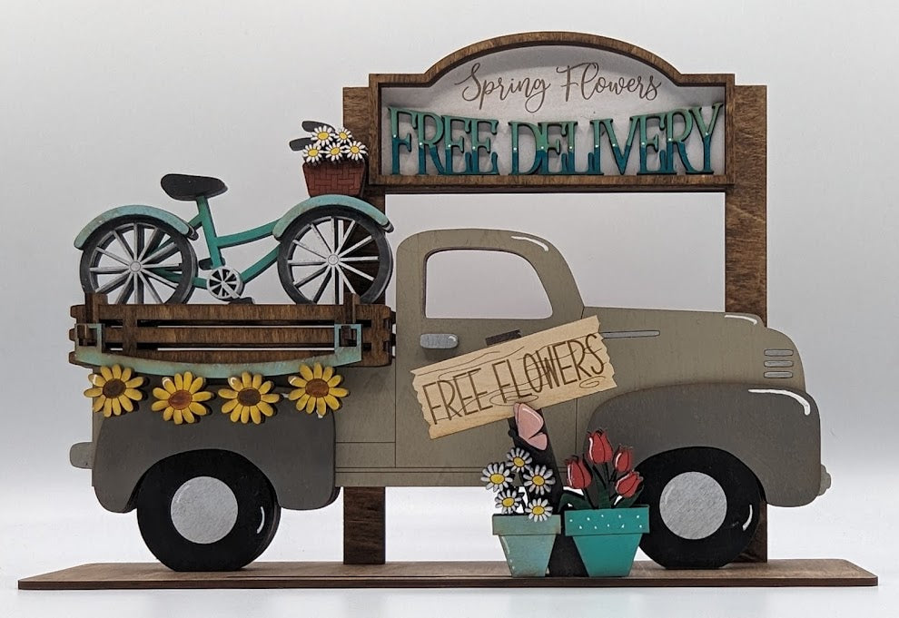16-Free Delivery Flowers add on for Truck/Crate