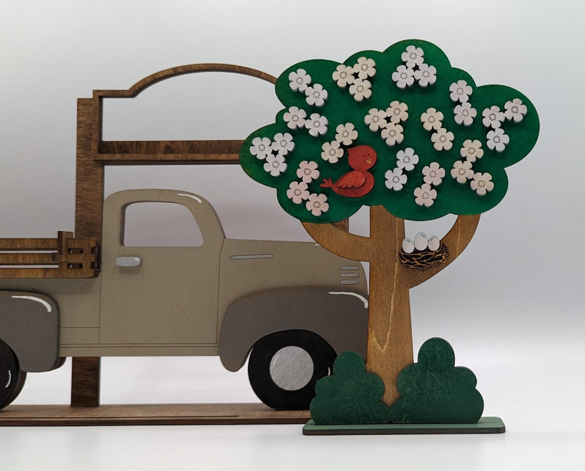 Flower Tree Stand Alone for Truck