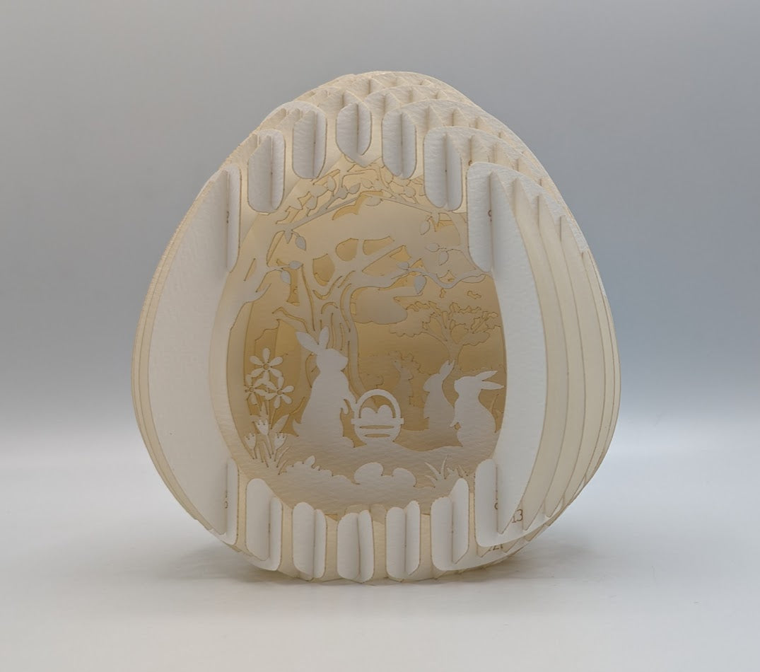Large Paper Easter Egg