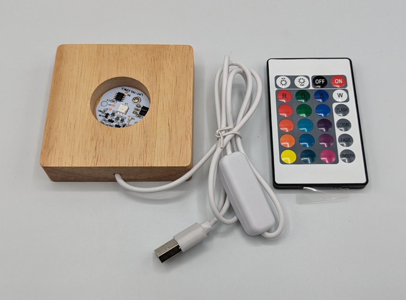 00-LED Base for Paper Globe Displays