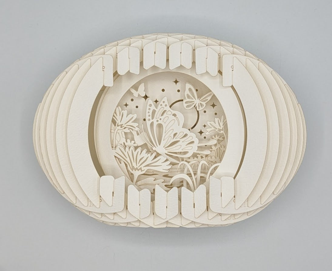 05-Butterfly Paper Globe