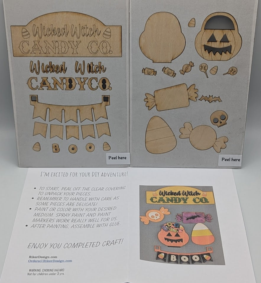 25-Halloween Candy add on for Truck/Crate