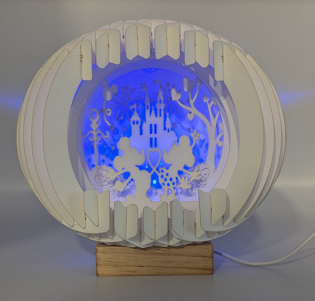 26-Mouse & Castle Paper Globe
