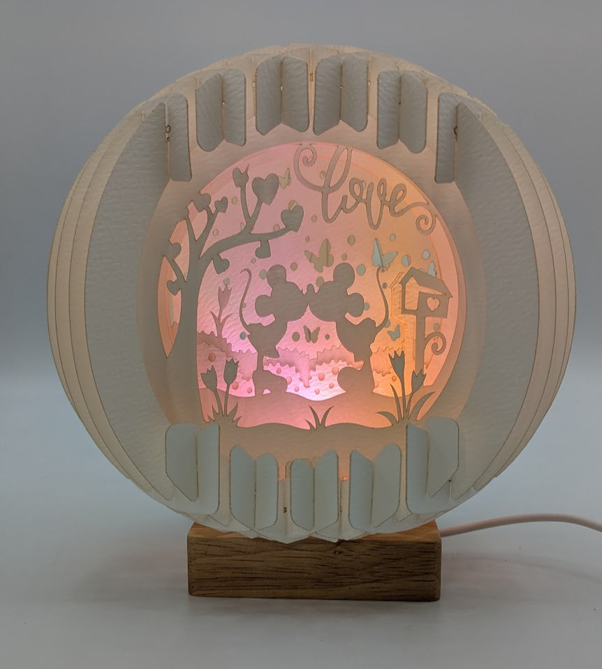 27-Mouse Love Paper Globe