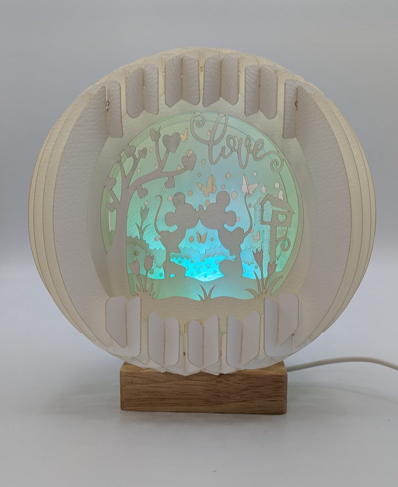 27-Mouse Love Paper Globe