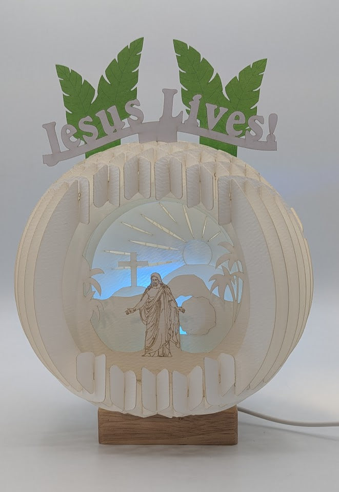 A04-Jesus Lives globe add on