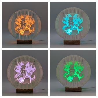 31-Lucky Gnome Paper Globe