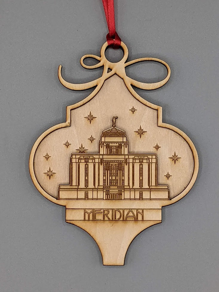 Arabesque USA excluding Utah Temple Ornaments 2 layer