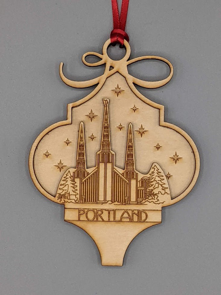 Arabesque USA excluding Utah Temple Ornaments 2 layer
