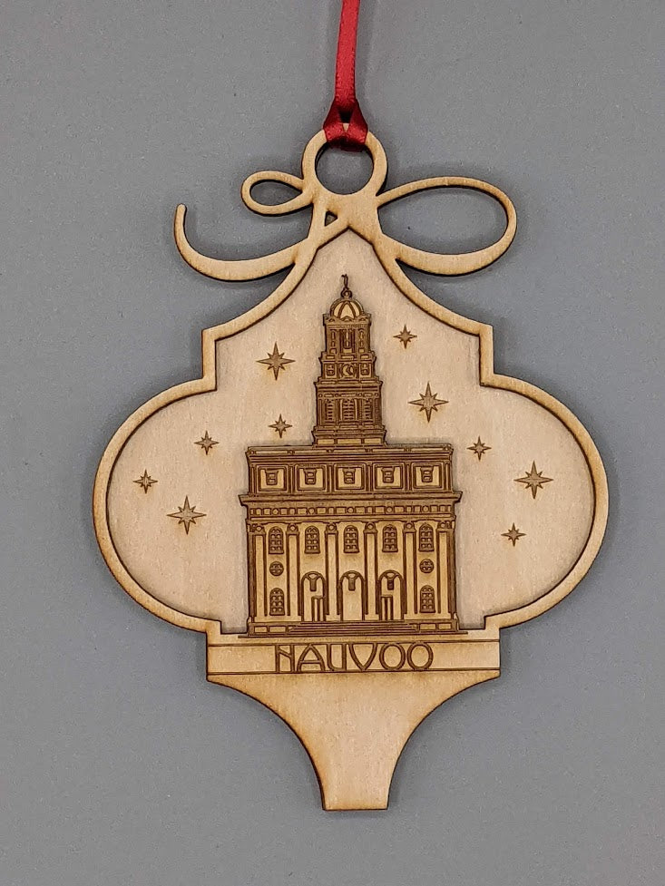 Arabesque USA excluding Utah Temple Ornaments 2 layer