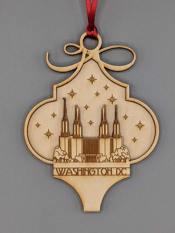 Arabesque USA excluding Utah Temple Ornaments 2 layer