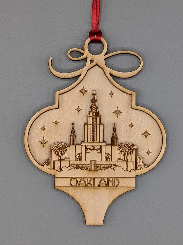 Arabesque USA excluding Utah Temple Ornaments 2 layer