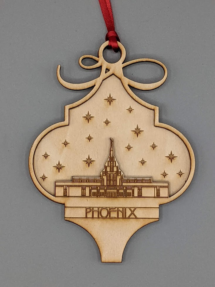 Arabesque USA excluding Utah Temple Ornaments 2 layer