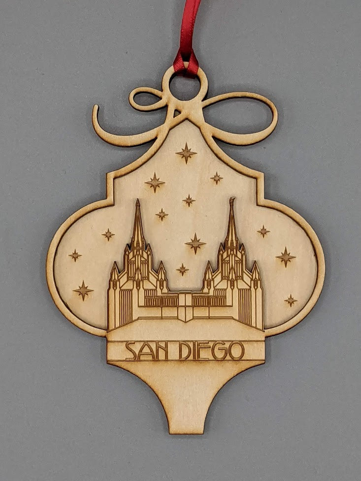 Arabesque USA excluding Utah Temple Ornaments 2 layer