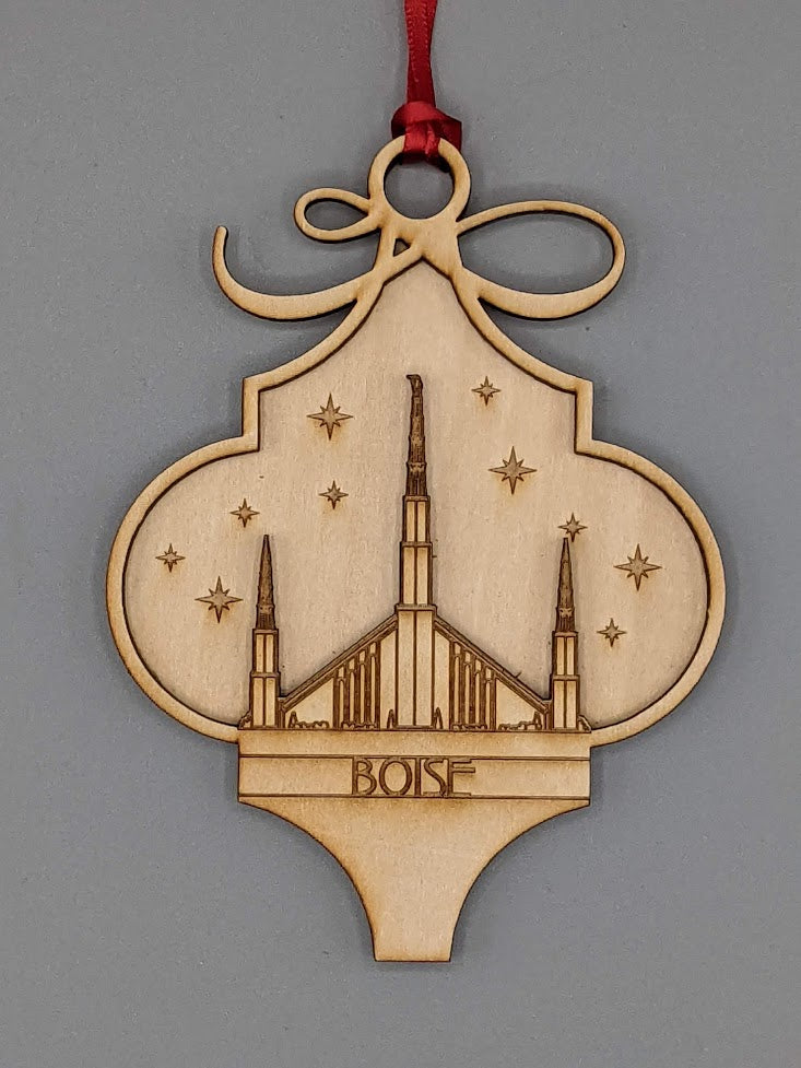 Arabesque USA excluding Utah Temple Ornaments 2 layer