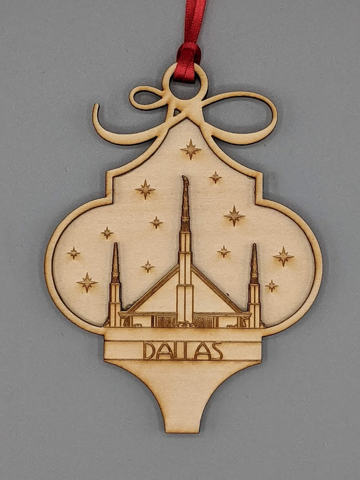 Arabesque USA excluding Utah Temple Ornaments 2 layer