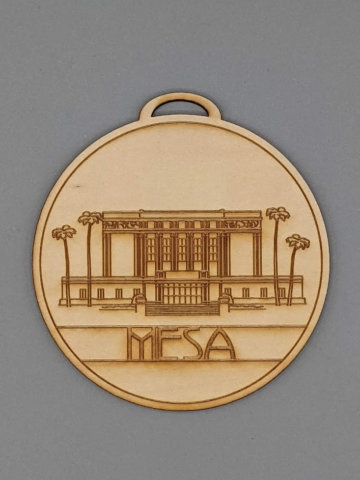 Circle USA excluding Utah Temple Ornaments
