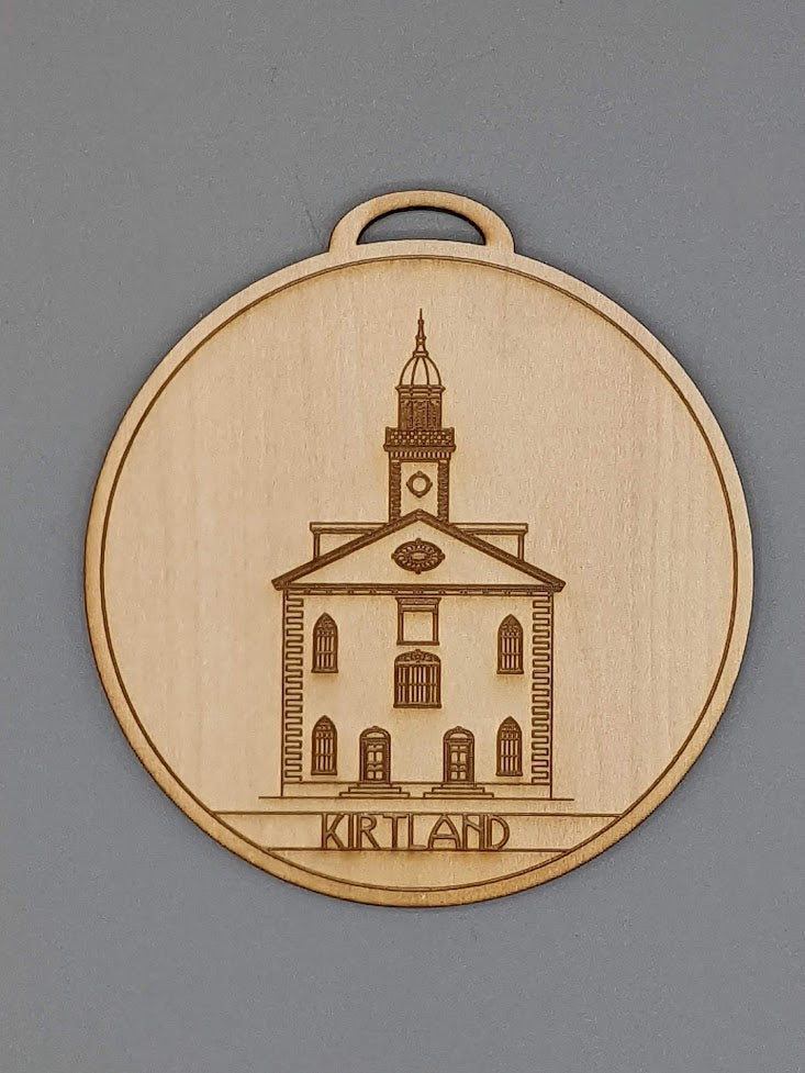 Circle USA excluding Utah Temple Ornaments