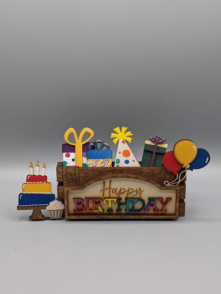 Birthday add on for Truck or Crate