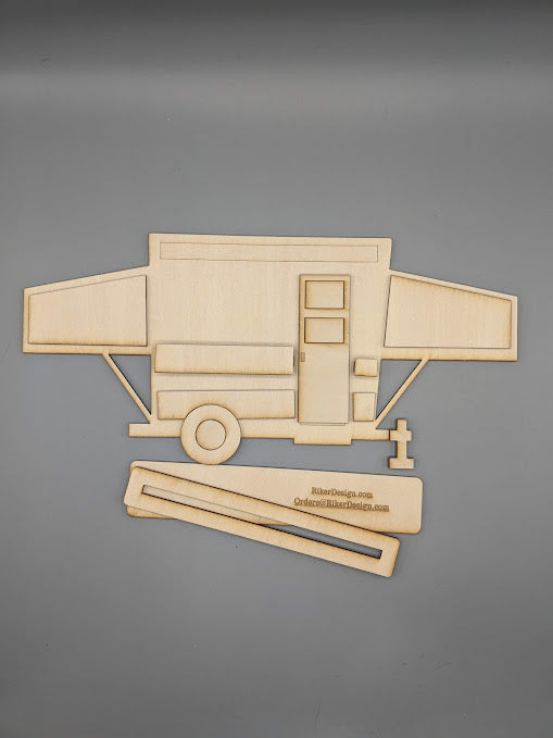 Campers for Interchangeable Display Items