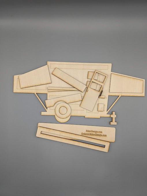 Campers for Interchangeable Display Items